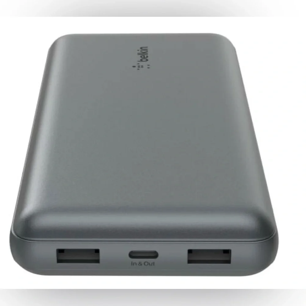 NEW! Belkin BoostCharge Pro 20K Power Bank - Silver - in unopened box